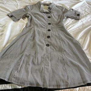 Muisol Houndstooth dress sz M